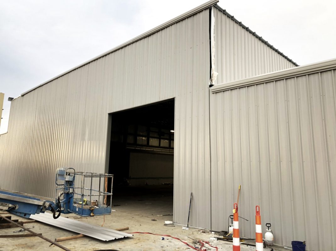 Metal Building Erection