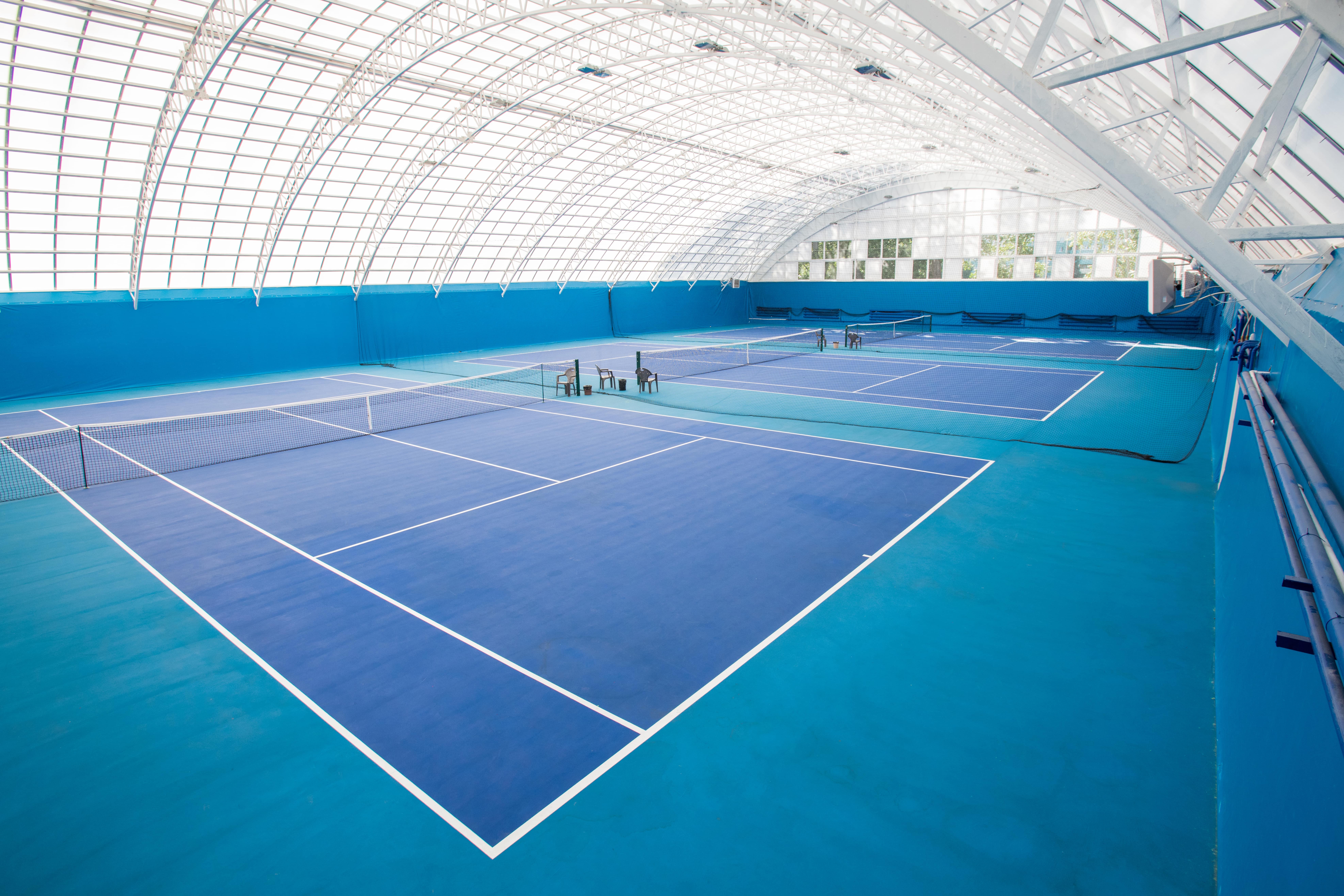 tennis court construction